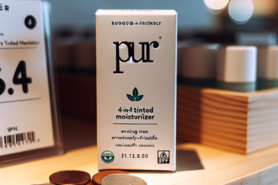 Affordable Vegan SPF: Pur 4-in-1 Tinted Moisturizer for Budget-Friendly Shoppers